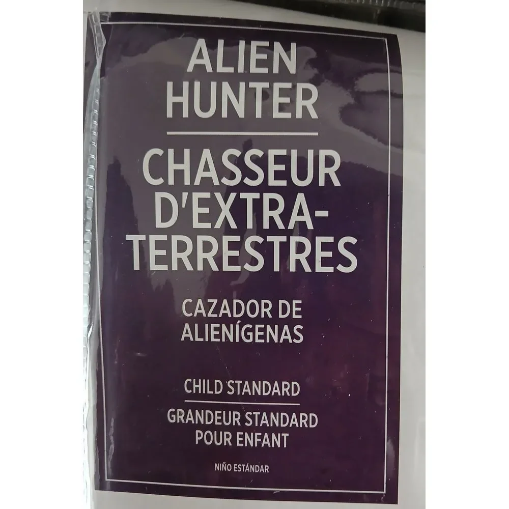 NEW‎ Alien Hunter Illusion Halloween Costume Standard Child Up To Size 10 #737